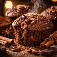 Cinnamon Chocolate Muffins