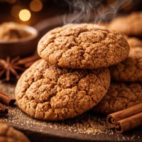 Cinnamon Crackle Cookies