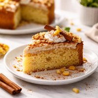 Cinnamon Creamy Corn Cake