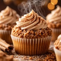 Cinnamon Crumb Cupcakes