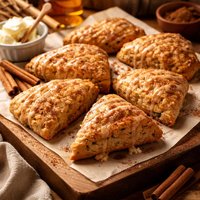 Cinnamon Honey Scones