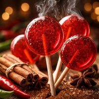 Cinnamon Lollipops