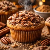 Cinnamon Pecan Muffins