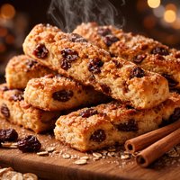 Cinnamon Raisin Scone Sticks