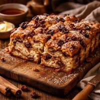 Cinnamon Raisin Strata