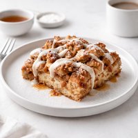 Cinnamon Roll French Toast Bake