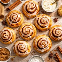 Cinnamon Rolls Buns