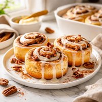 Cinnamon Rolls Using Cake Mix