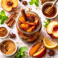 Cinnamon Spiced Peaches 1 Pt