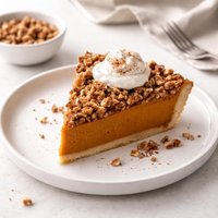 Cinnamon Streusel Topped Pumpkin Pie