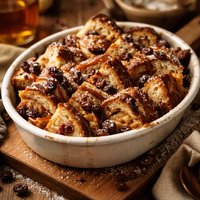 Cinnamon Swirl Raisin Bread Pudding