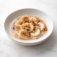 Cinnamon Swirled Bananas and Milk