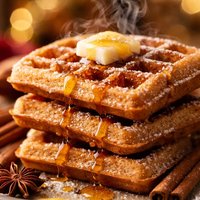 Cinnamon Waffles