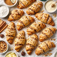 Cinnamon Walnut Butterhorns