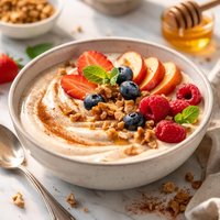 Cinnamon Yogurt with Fruit