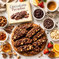 Cioccolato Paradiso Italian Chocolate Paradise Biscotti