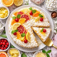 Citrus Ambrosia Cake