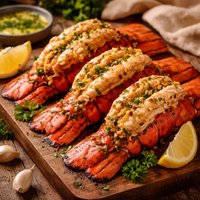 Citrus Buttered Lobster Tails