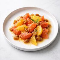 Citrus Compote with Honey and Golden Raisins