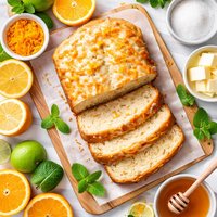 Citrus Flavored Bread for Bread Machines