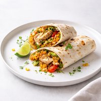 Citrus Honey Tilapia with Roasted Corn Wraps Rsc