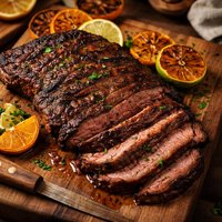 Citrus Marinated Chuck Roast for the Grill