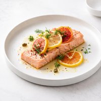 Citrus Poached Salmon