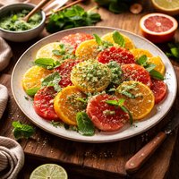 Citrus Salad with Mint Sugar