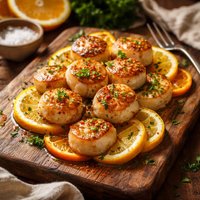 Citrus Scallops