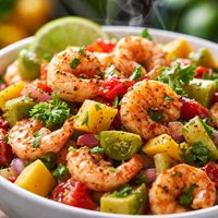 Citrus Shrimp Salsa