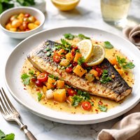 Citrus Twist Sea Bass