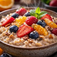 Citrusberry Bircher Breakfast
