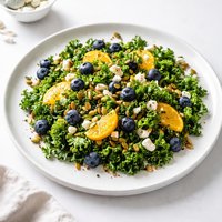 Citrusy Kale Salad W Blueberries and Pepitas Variations