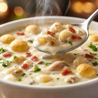 Clam Chowder Like Skippers or Ivars