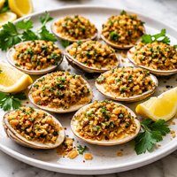 Clams Oreganata