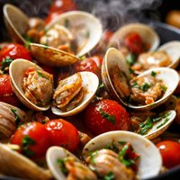 Clams with Cherry Tomatoes