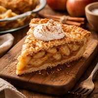 Classic Apple Pie Slice