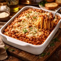 Classic Baked Spaghetti