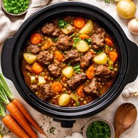 Classic Beef Stew in a Crock Pot