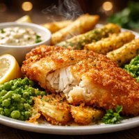 Classic British Fish and Chips