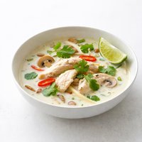 Classic Chicken and Coconut Soup