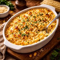 Classic Creamed Corn Au Gratin