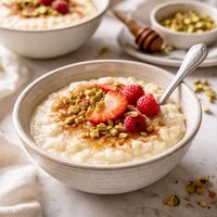 Classic Creamy Greek Rice Pudding