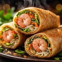 Classic Fresh Prawn Shrimp Rolls