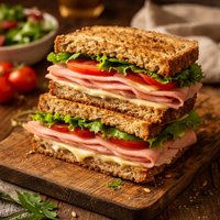 Classic Ham Cheese Sandwich