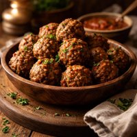 Classic Homemade Meatballs