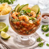 Classic Mexican Shrimp Cocktail