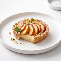 Classic Peach Tart