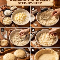 Classic Pie Crust Idiot Proof Step by Step Photo Tutorial