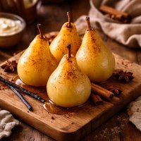 Classic Poached Pears